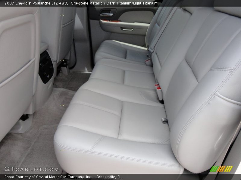 Graystone Metallic / Dark Titanium/Light Titanium 2007 Chevrolet Avalanche LTZ 4WD