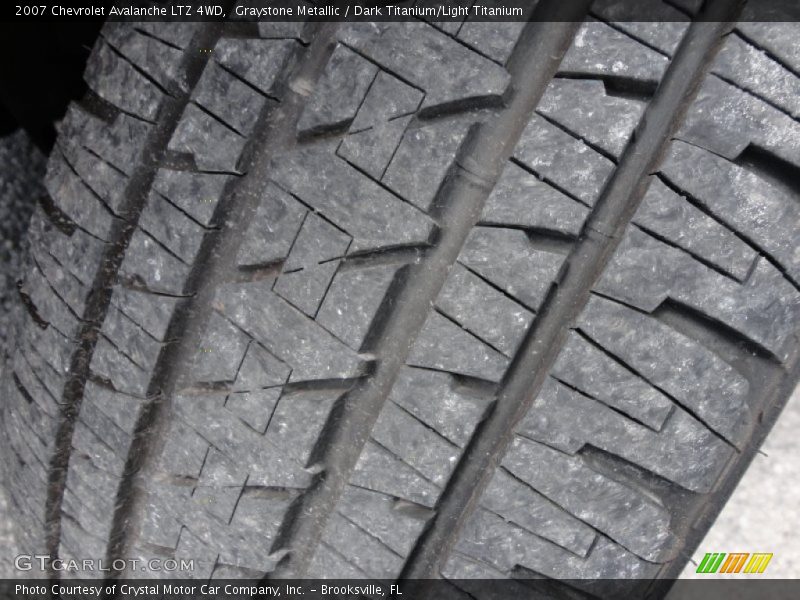 Graystone Metallic / Dark Titanium/Light Titanium 2007 Chevrolet Avalanche LTZ 4WD
