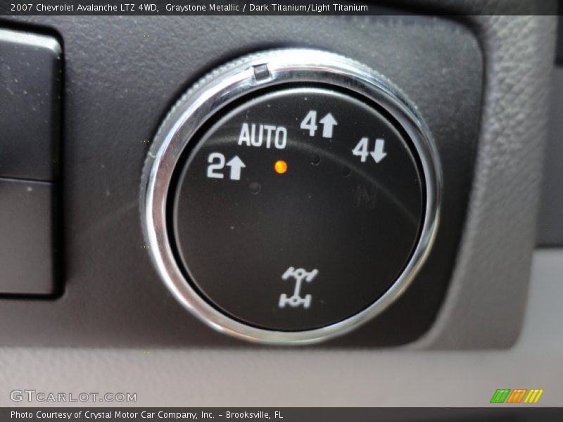 Graystone Metallic / Dark Titanium/Light Titanium 2007 Chevrolet Avalanche LTZ 4WD
