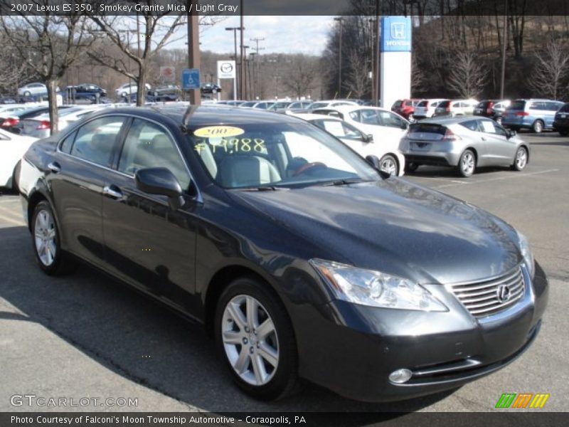 Smokey Granite Mica / Light Gray 2007 Lexus ES 350