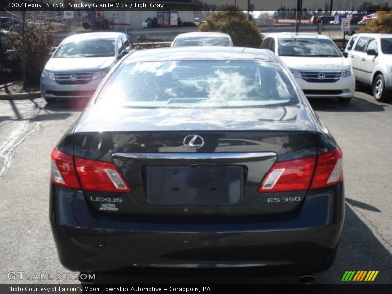 Smokey Granite Mica / Light Gray 2007 Lexus ES 350