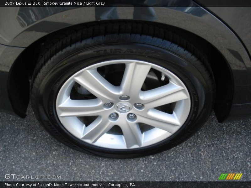 Smokey Granite Mica / Light Gray 2007 Lexus ES 350