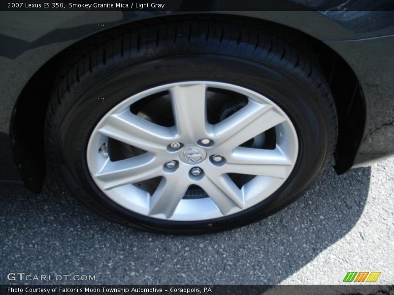 Smokey Granite Mica / Light Gray 2007 Lexus ES 350