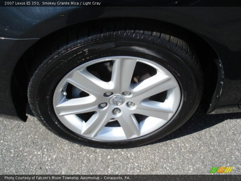 Smokey Granite Mica / Light Gray 2007 Lexus ES 350