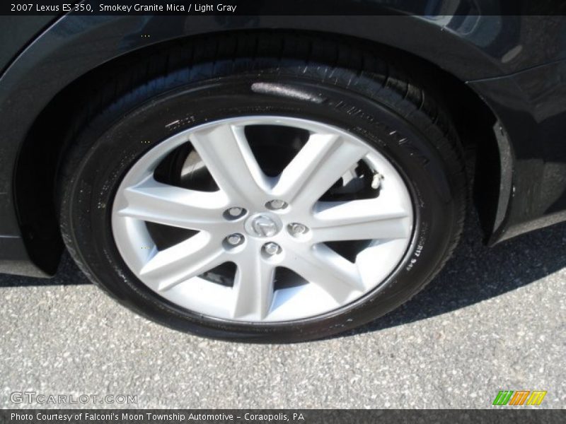 Smokey Granite Mica / Light Gray 2007 Lexus ES 350