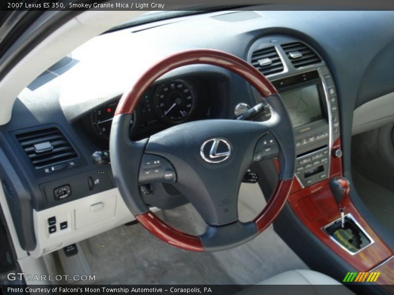 Smokey Granite Mica / Light Gray 2007 Lexus ES 350