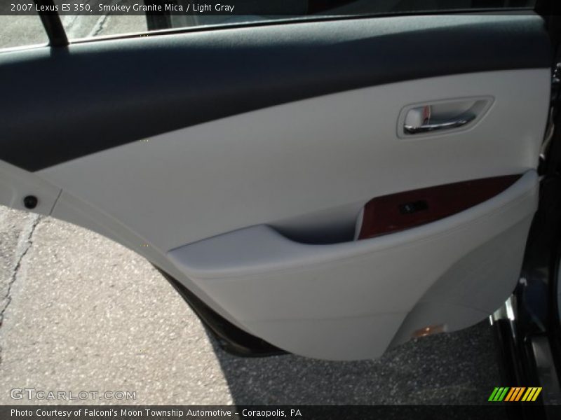 Smokey Granite Mica / Light Gray 2007 Lexus ES 350