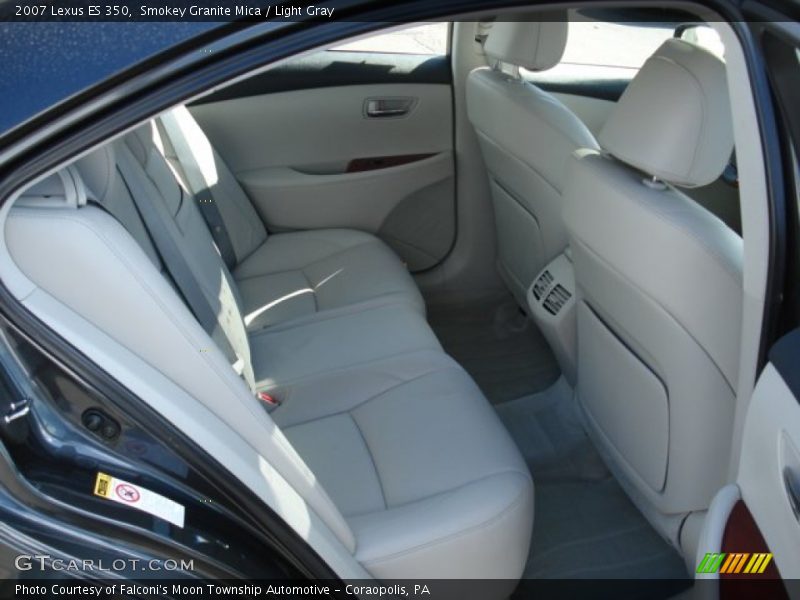 Smokey Granite Mica / Light Gray 2007 Lexus ES 350