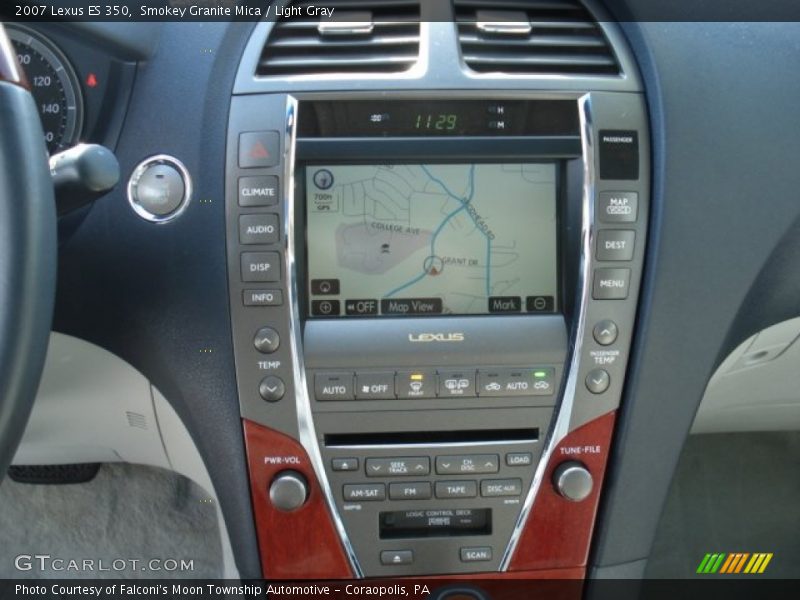 Smokey Granite Mica / Light Gray 2007 Lexus ES 350