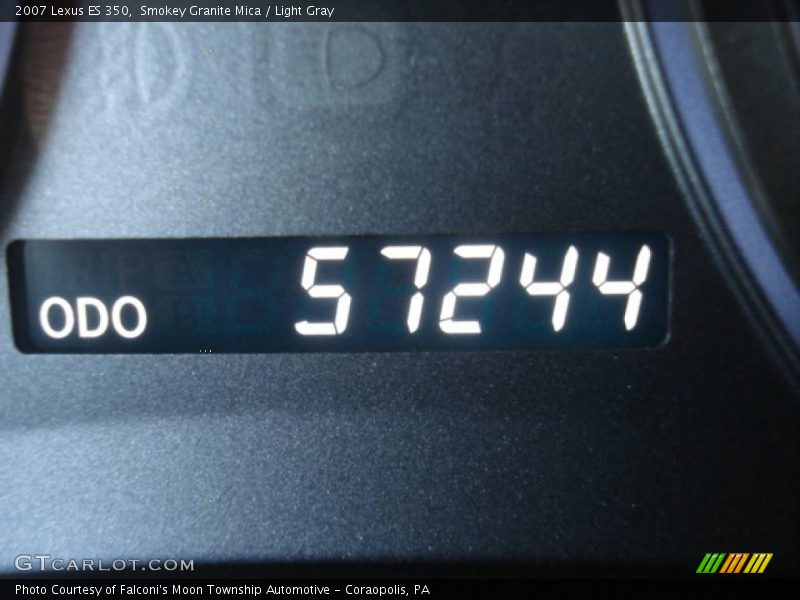 Smokey Granite Mica / Light Gray 2007 Lexus ES 350