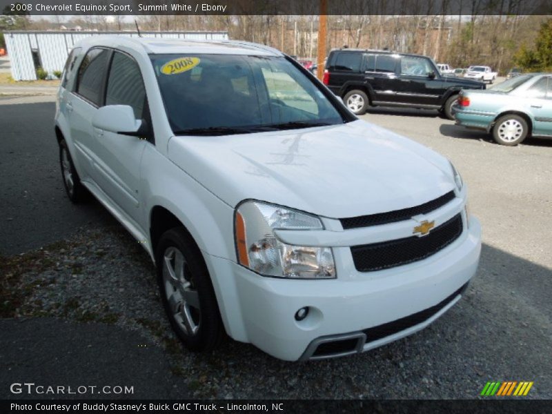 Summit White / Ebony 2008 Chevrolet Equinox Sport