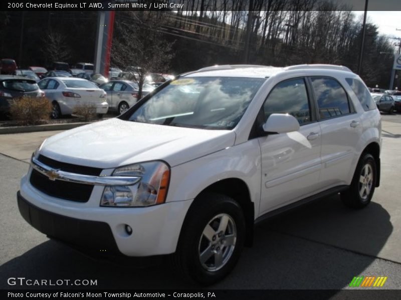 Summit White / Light Gray 2006 Chevrolet Equinox LT AWD