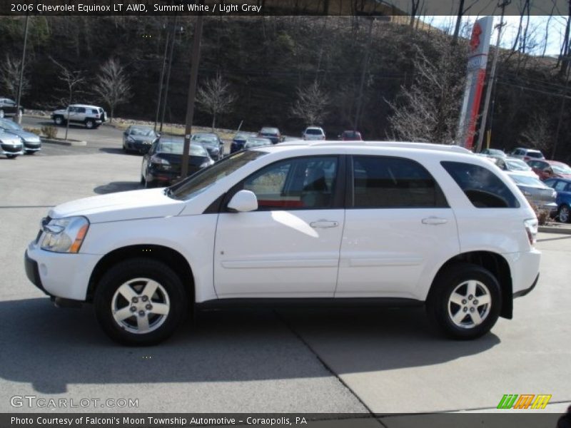 Summit White / Light Gray 2006 Chevrolet Equinox LT AWD