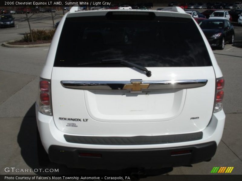 Summit White / Light Gray 2006 Chevrolet Equinox LT AWD