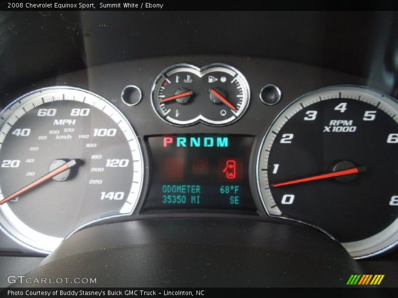 Summit White / Ebony 2008 Chevrolet Equinox Sport