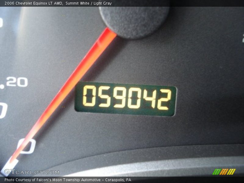 Summit White / Light Gray 2006 Chevrolet Equinox LT AWD