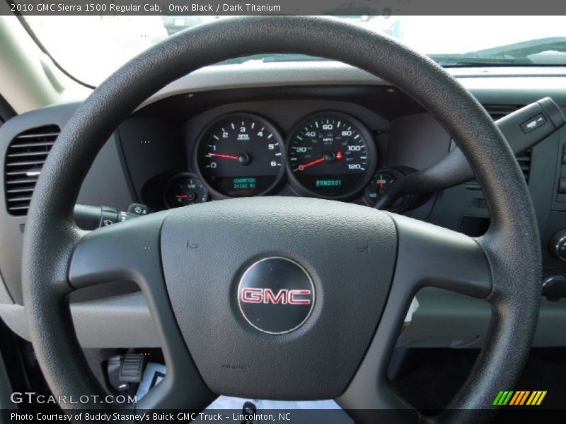 Onyx Black / Dark Titanium 2010 GMC Sierra 1500 Regular Cab