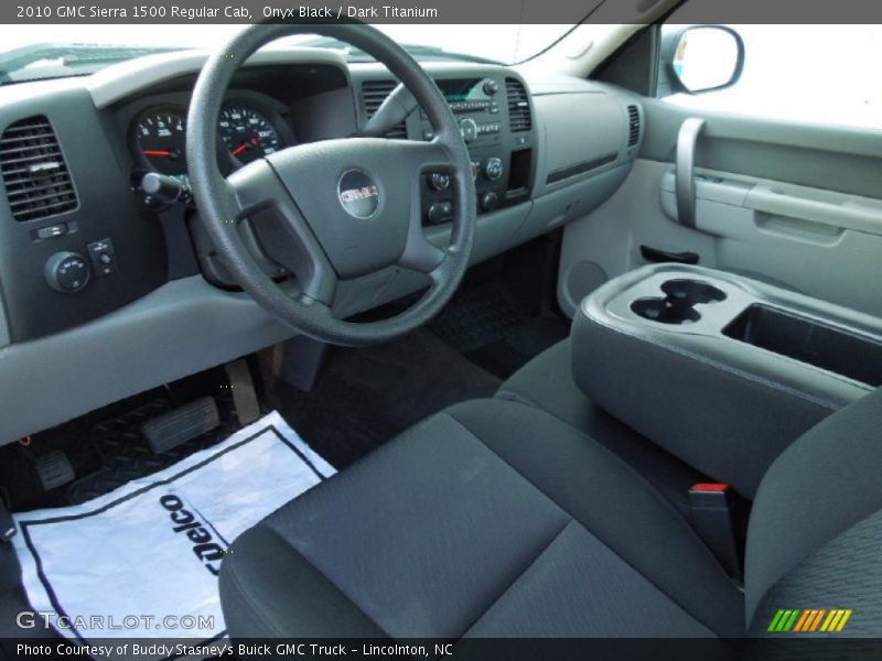 Onyx Black / Dark Titanium 2010 GMC Sierra 1500 Regular Cab