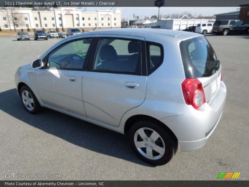 Ice Silver Metallic / Charcoal 2011 Chevrolet Aveo Aveo5 LT