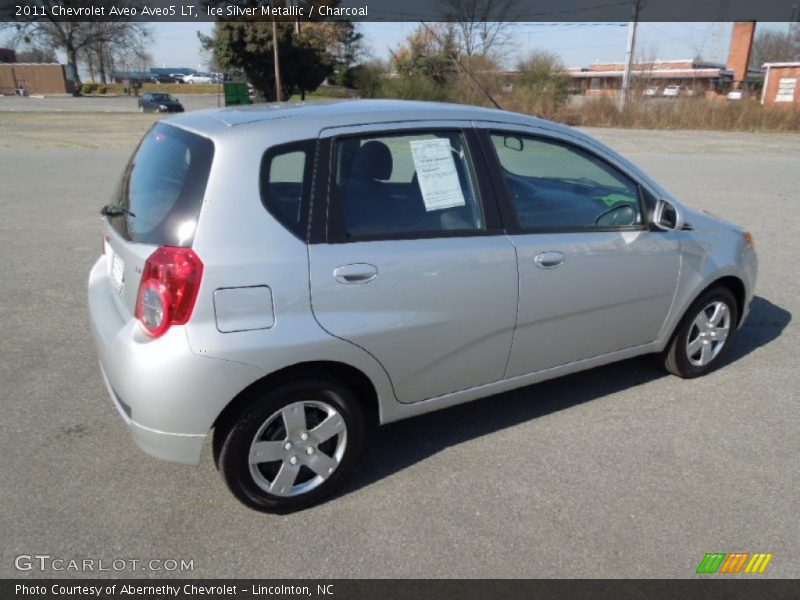 Ice Silver Metallic / Charcoal 2011 Chevrolet Aveo Aveo5 LT