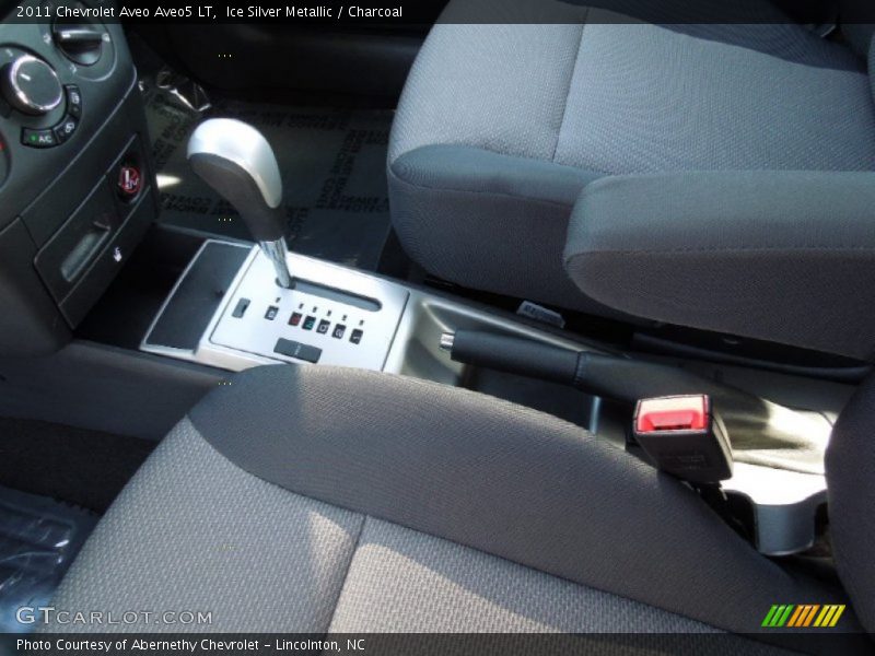 Ice Silver Metallic / Charcoal 2011 Chevrolet Aveo Aveo5 LT