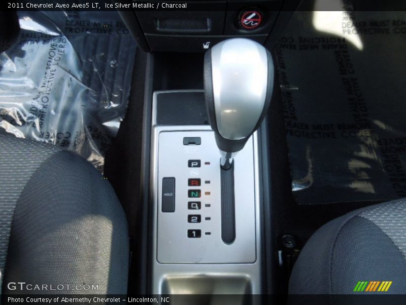 Ice Silver Metallic / Charcoal 2011 Chevrolet Aveo Aveo5 LT