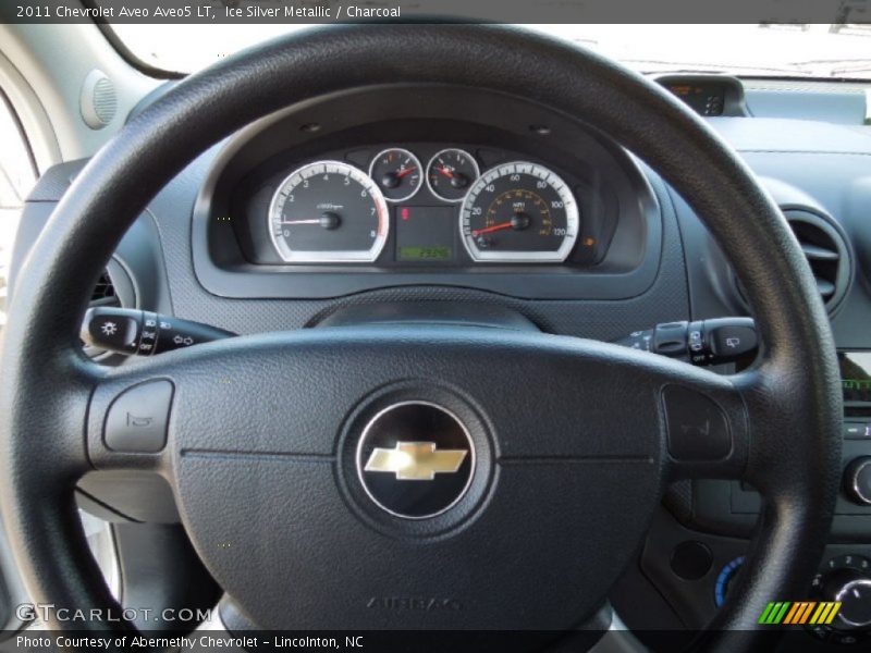 Ice Silver Metallic / Charcoal 2011 Chevrolet Aveo Aveo5 LT