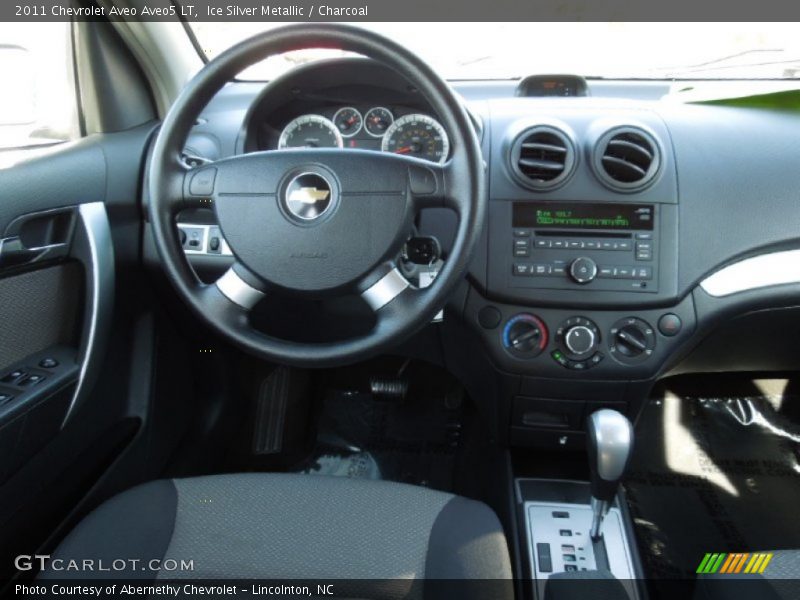 Ice Silver Metallic / Charcoal 2011 Chevrolet Aveo Aveo5 LT