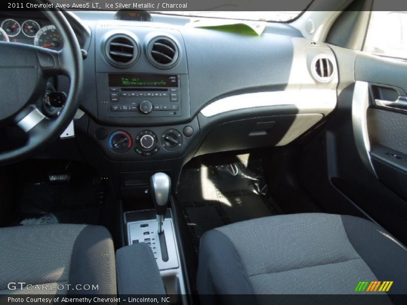 Ice Silver Metallic / Charcoal 2011 Chevrolet Aveo Aveo5 LT