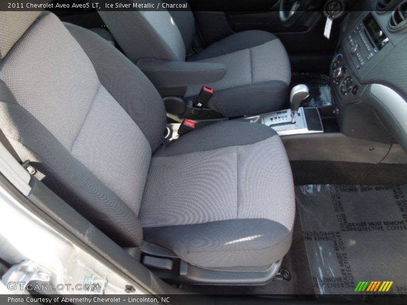 Ice Silver Metallic / Charcoal 2011 Chevrolet Aveo Aveo5 LT