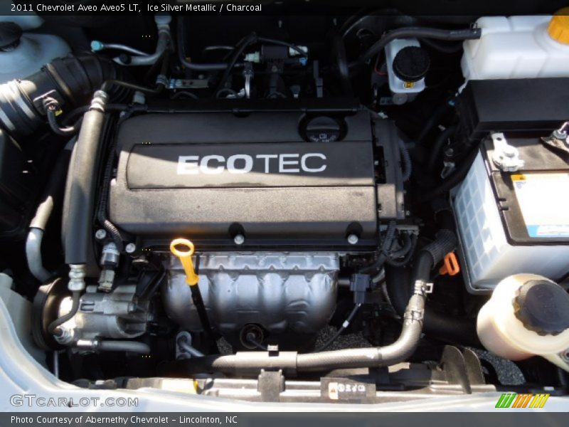 Ice Silver Metallic / Charcoal 2011 Chevrolet Aveo Aveo5 LT