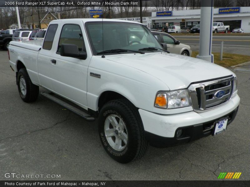 Oxford White / Medium Dark Flint 2006 Ford Ranger XLT SuperCab 4x4