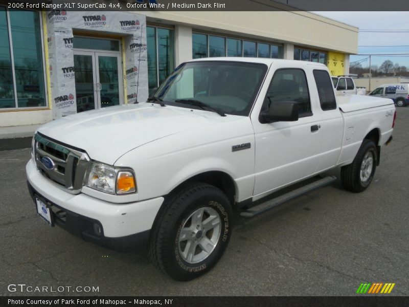 Oxford White / Medium Dark Flint 2006 Ford Ranger XLT SuperCab 4x4