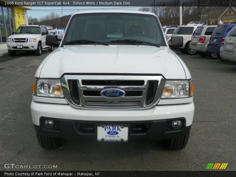 Oxford White / Medium Dark Flint 2006 Ford Ranger XLT SuperCab 4x4