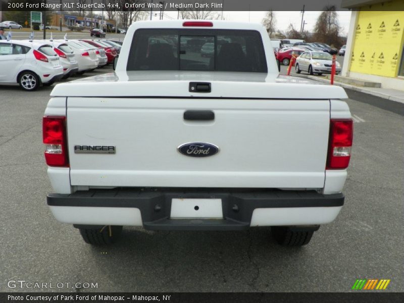 Oxford White / Medium Dark Flint 2006 Ford Ranger XLT SuperCab 4x4