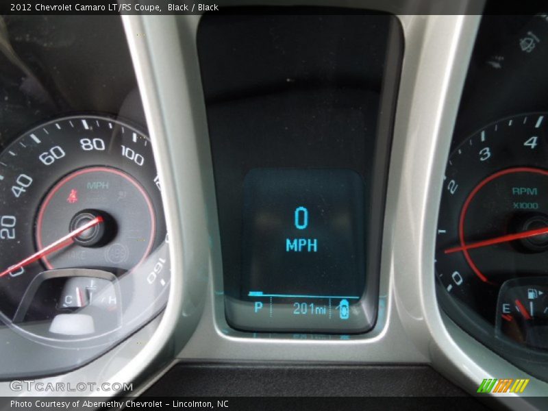 Black / Black 2012 Chevrolet Camaro LT/RS Coupe