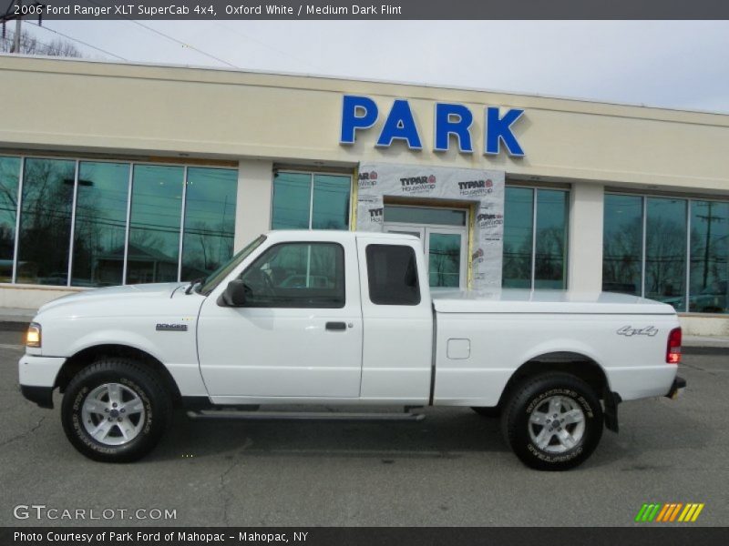 Oxford White / Medium Dark Flint 2006 Ford Ranger XLT SuperCab 4x4