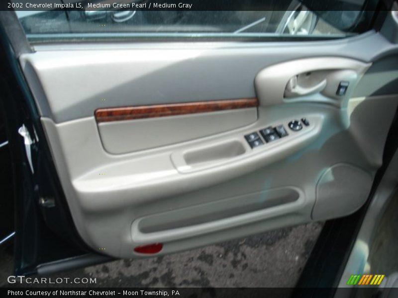 Medium Green Pearl / Medium Gray 2002 Chevrolet Impala LS