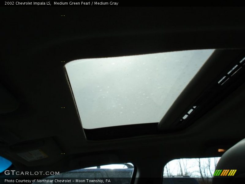 Medium Green Pearl / Medium Gray 2002 Chevrolet Impala LS