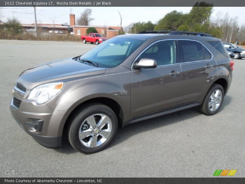 Mocha Steel Metallic / Jet Black 2012 Chevrolet Equinox LT