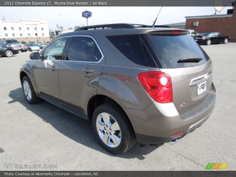 Mocha Steel Metallic / Jet Black 2012 Chevrolet Equinox LT