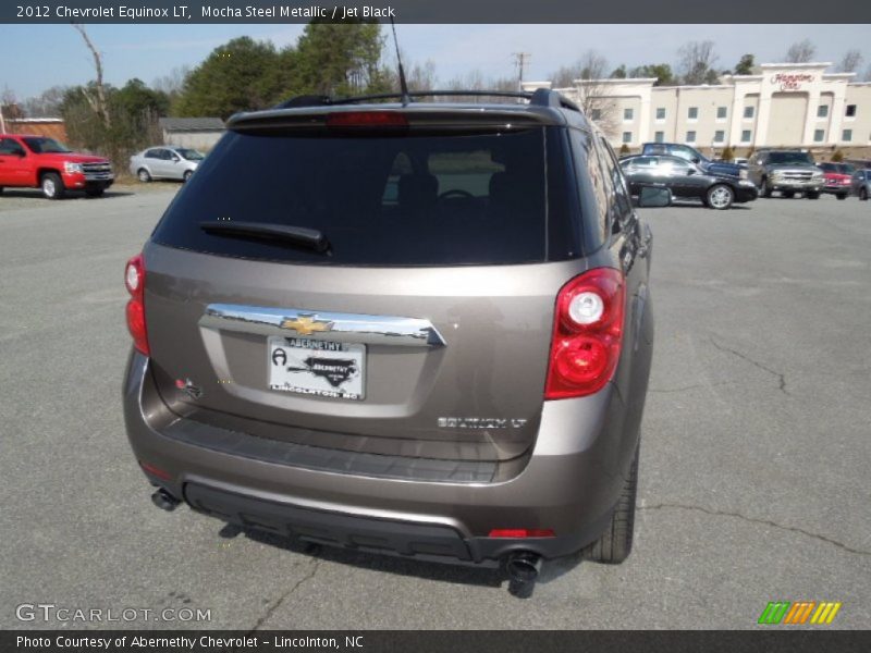Mocha Steel Metallic / Jet Black 2012 Chevrolet Equinox LT
