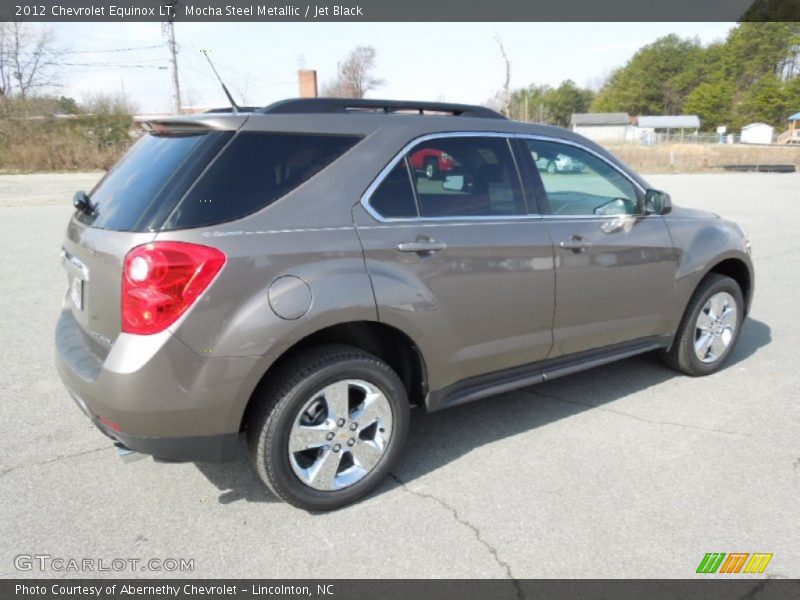Mocha Steel Metallic / Jet Black 2012 Chevrolet Equinox LT