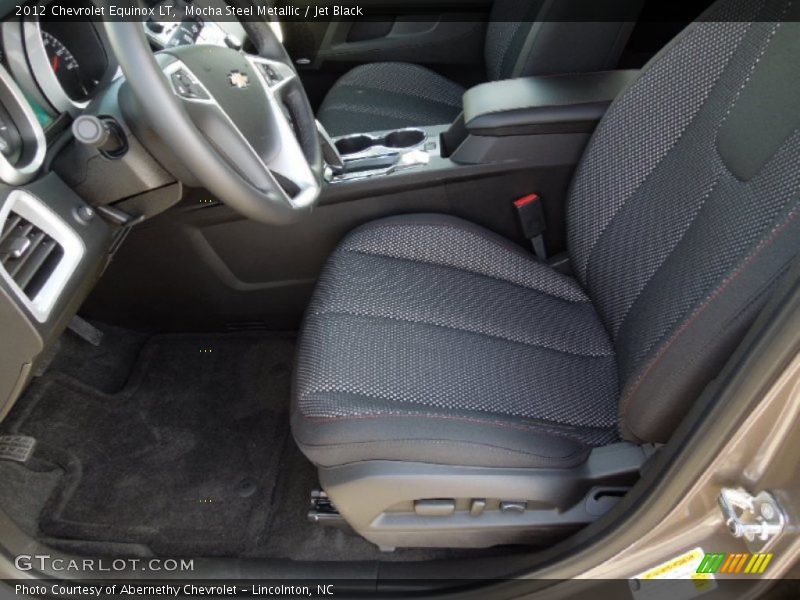 Mocha Steel Metallic / Jet Black 2012 Chevrolet Equinox LT