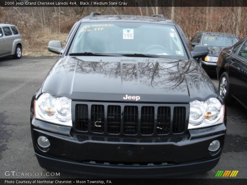 Black / Medium Slate Gray 2006 Jeep Grand Cherokee Laredo 4x4