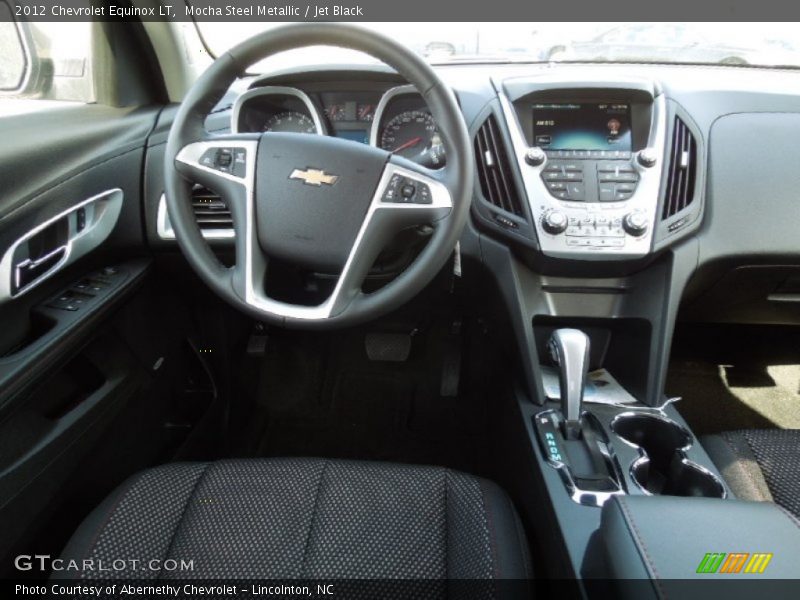 Mocha Steel Metallic / Jet Black 2012 Chevrolet Equinox LT