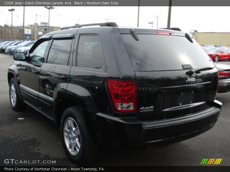 Black / Medium Slate Gray 2006 Jeep Grand Cherokee Laredo 4x4