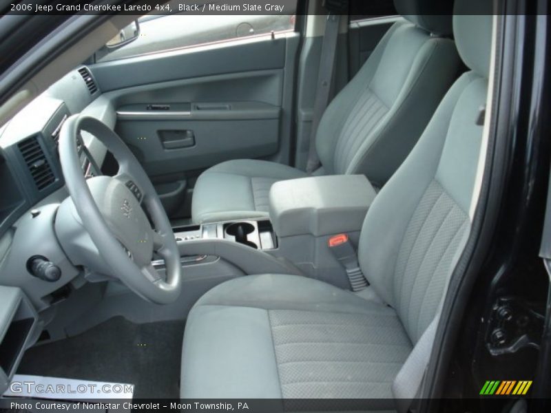 Black / Medium Slate Gray 2006 Jeep Grand Cherokee Laredo 4x4
