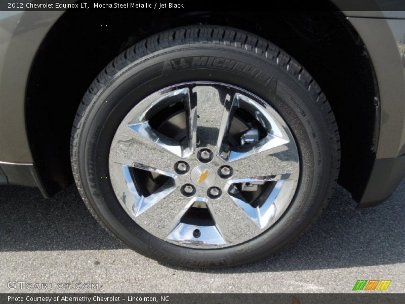 Mocha Steel Metallic / Jet Black 2012 Chevrolet Equinox LT