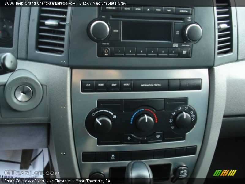 Black / Medium Slate Gray 2006 Jeep Grand Cherokee Laredo 4x4
